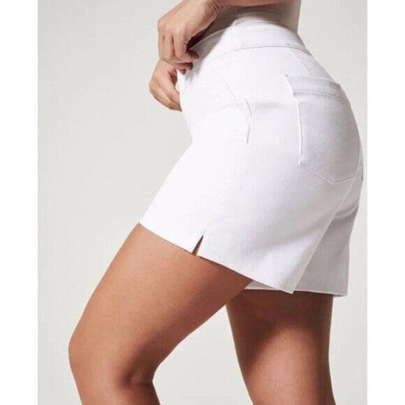 Spanx On-The-Go 6"" Shorts Classic White Short 2X NWT 20375R - Picture 2 of 16